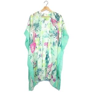 Tropical Mix Kimono Neon Multi